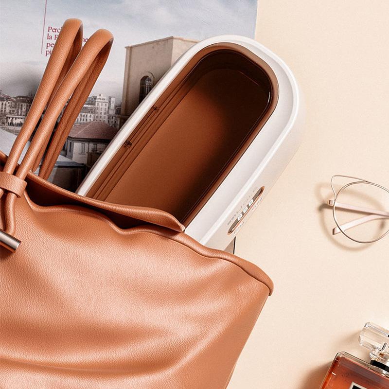 400ml Ultrasonic Cleaner Portable Washing Machine Ultrasound Bath Sonic Cleaning Devices For Stainless Steel Home Appliances