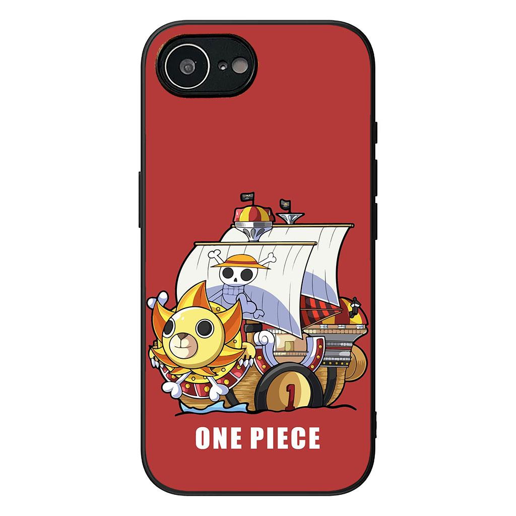 Cover for Apple iPhone 16 15 14 Plus 13 12 Mini 17 Pro Max + ProMax 16E Air Phone Case Going Merry  One Pieces Luffy