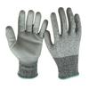 Cheap Price Cut Resistant Gloves PU Coated EN388 Abrasion Resistant Firm Grip HPPE Anti Cut Gloves for Work Men