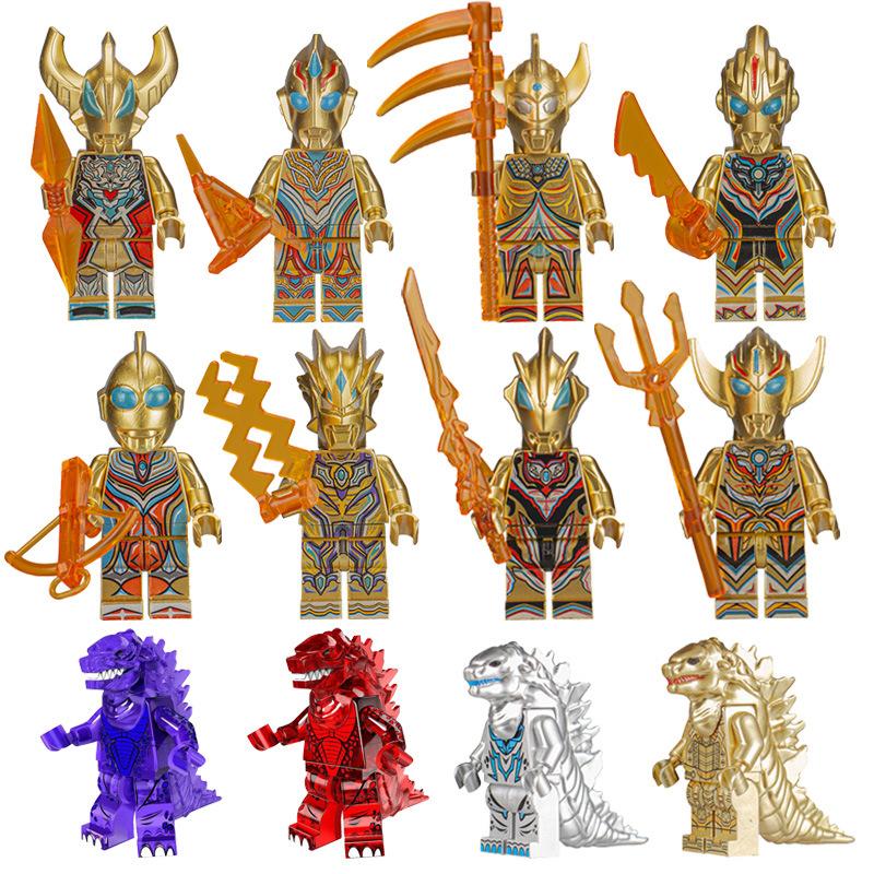 Super Hero Steel Spider Doll Building Block Puzzle Toy