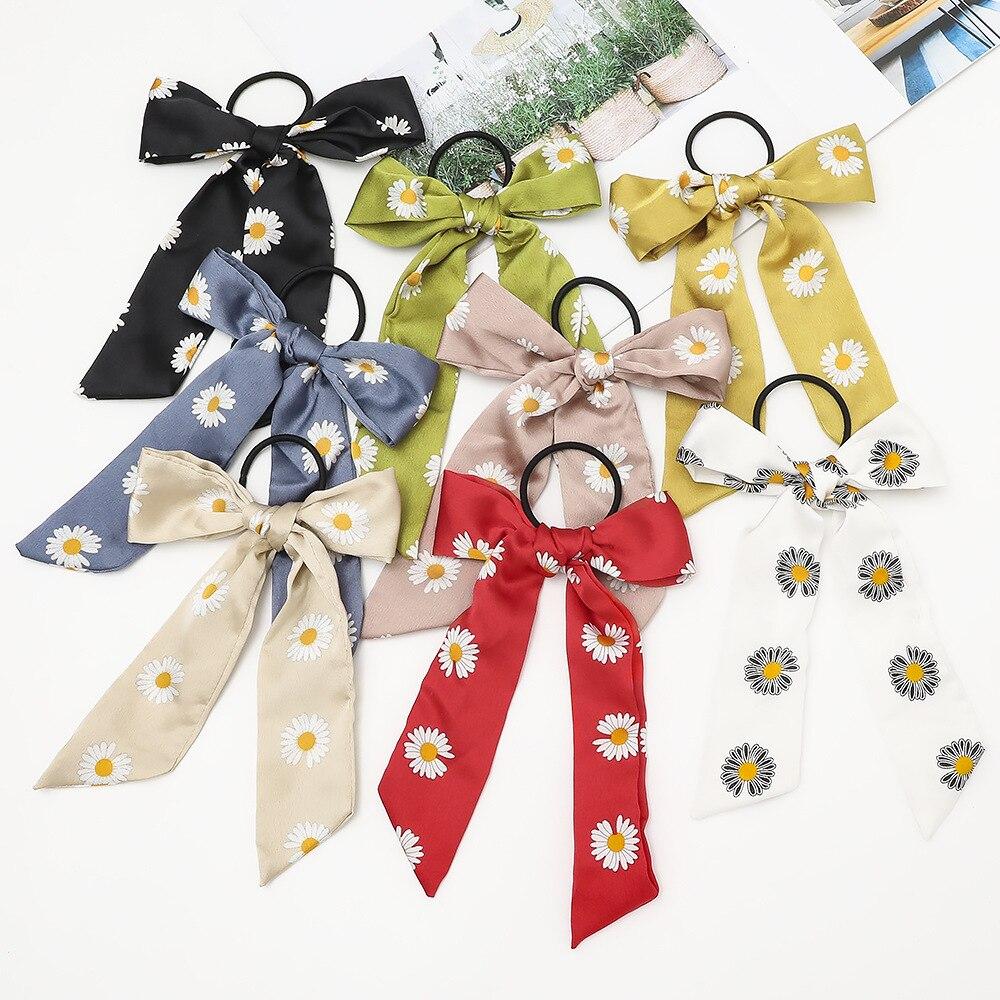 Buy Super Fairy Small Daisy Hair Rope Flower Elastic Hair Band Girl Bow