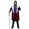 Halloween, Medieval Vintage Court Adult Queen King Couple Stage Performance Costume