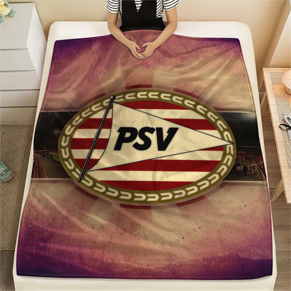 

PSV Eindhoven Print Flannel Blanket, High quality Comfortable for All Seasons, Home Decor, Warmth and Comfort 150cm x 200cm
