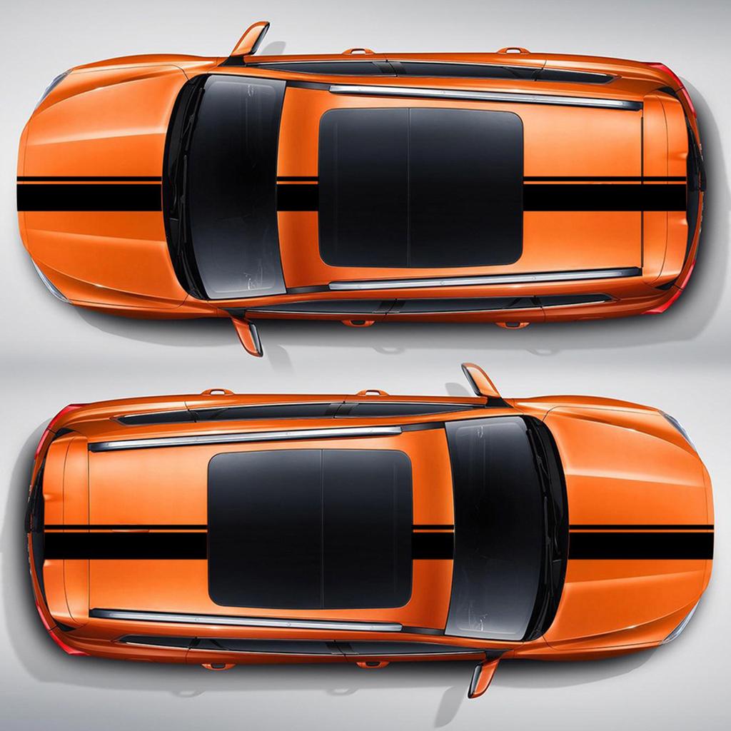 3 PCS Car Hood Stripe Sticker Sports Decals Car Truck DIY Decal Stripes Vinyl Sticker