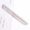 Stainless Steel Scale Ruler Multifunctional Ruler Durable Protractor  Office Supplies