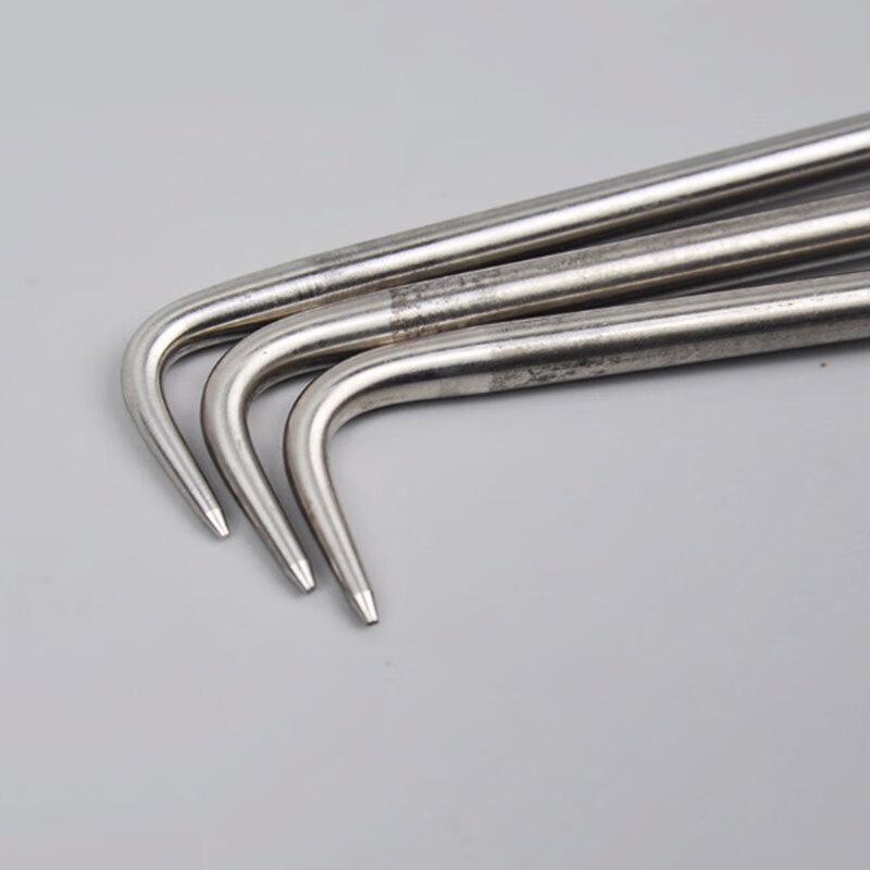 Bingyu BYJZ-1028 Set di Ganci per Legatura Acciaio per Calcestruzzo (3 pezzi)