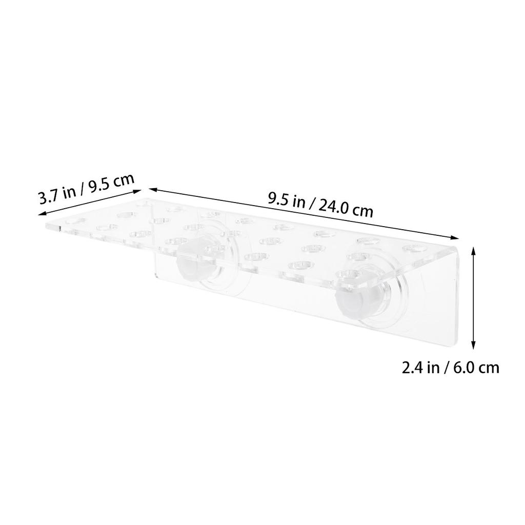 23 Holes Transparent Acrylic Aquarium Coral Holder Coral Supporter Fish Tank Accessories Fish Tank Accessories