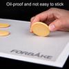 Heat Resistant Silicone Baking Mat Non-Stick Baking Tray Mat Mesh Baking Mat  Palmiers Cookies