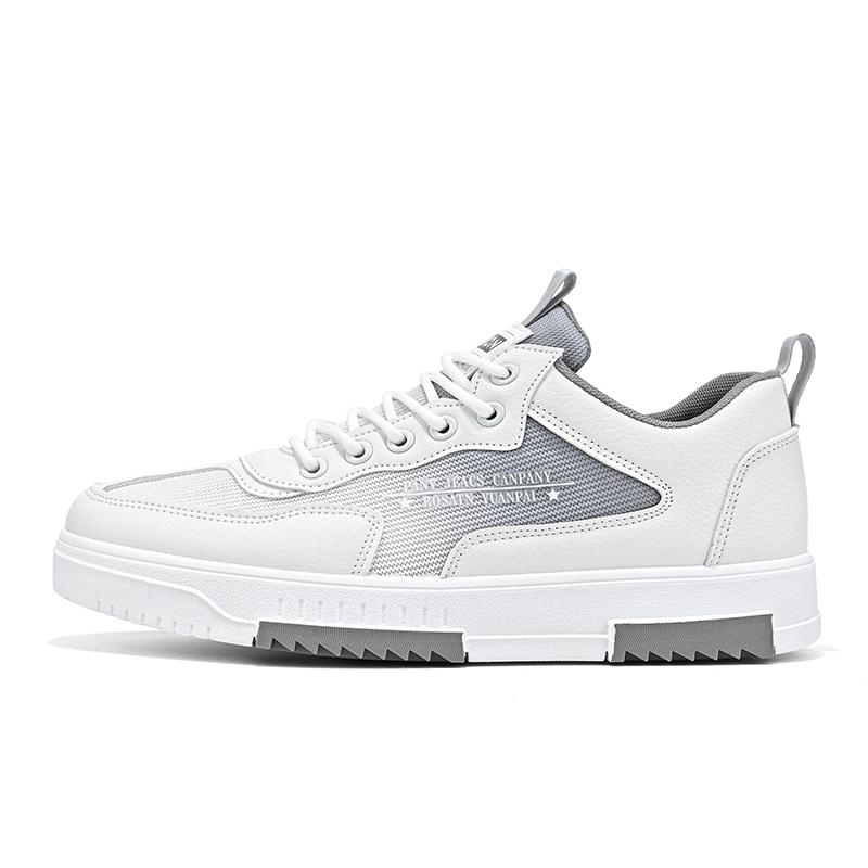 Fashion New Breathable Mesh Sports Shoes Men's Casual Versatile Fashionable Summer 2024 Increased Height Board Shoes Lightweight Rubber