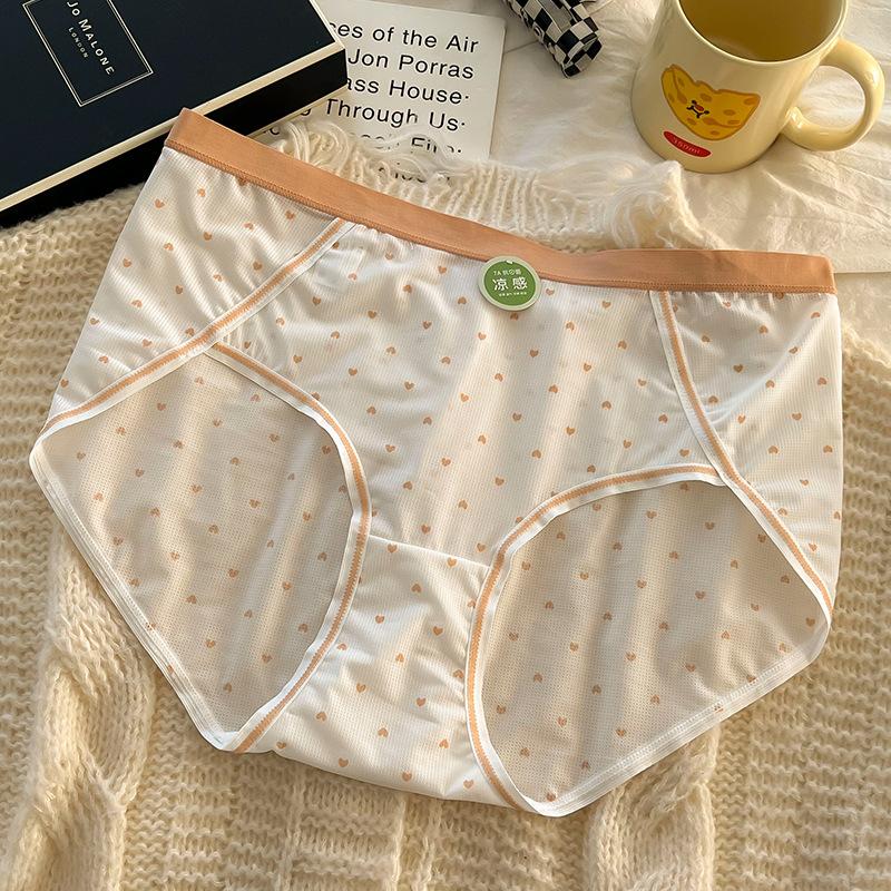 Plus Size Panties Women's Underwear Waist Cute Lift Hip Briefs Breathable Simple Underwear