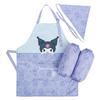 Kuromi Honey Apron and Toshi Hood 3-piece Set