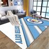 Manchester City FC Pattern Rug, Indoor/Outdoor Mat, for Picnic, Gameroom, Bedroom, Office, Living Room, Home Decor Carpet, Birthday Gift
