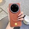 Pour Xiaomi 15 Ultra 14 Ultra 13 Ultra Coque de Téléphone Magnétique Couleur Unie Galvanisée Résistante aux Empreintes Digitales