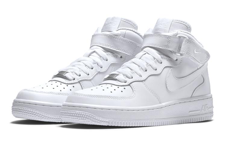 Nike Air Force 1 Mid White GS 314195-113