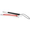 Folding Foldable Reflective Cane Crutch Portable Anti Shock Guide Walking Stick Blind People