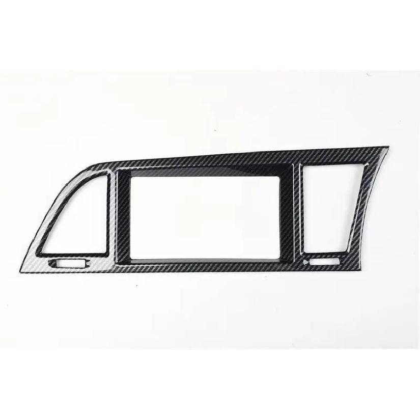 For Hyundai Elantra 2016- RHD Car Interior Decor Accessorie Center Console Windows Control Panel Carbon Fiber Style Stickers