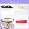 Stylish Women's Pu Woven Waist Belt For Dresses Sweaters And Coats In Various Colors