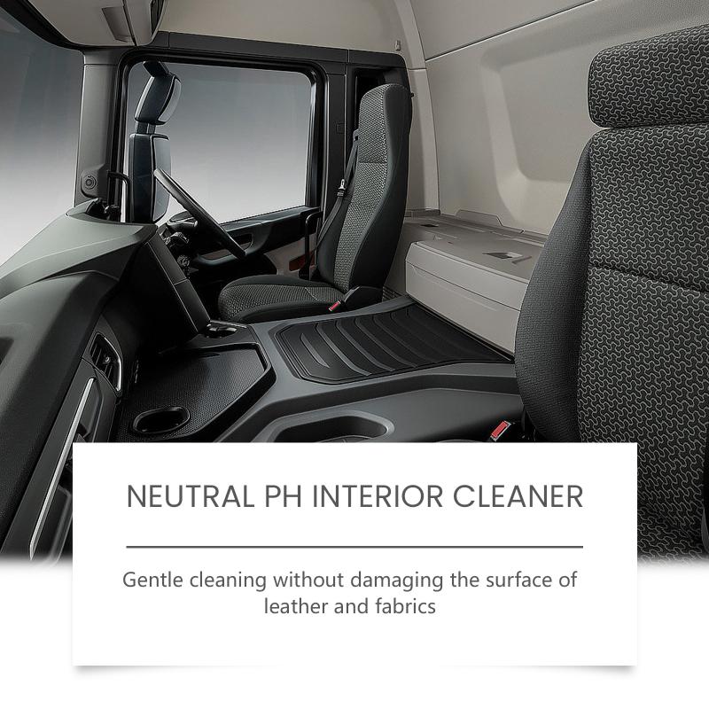 120ml Car Seat Cleaner Neutral Formula Vehicle Upholstery Detailing Spray for Leather Dashboard Fabric Deep Cleaning Interior Solution
