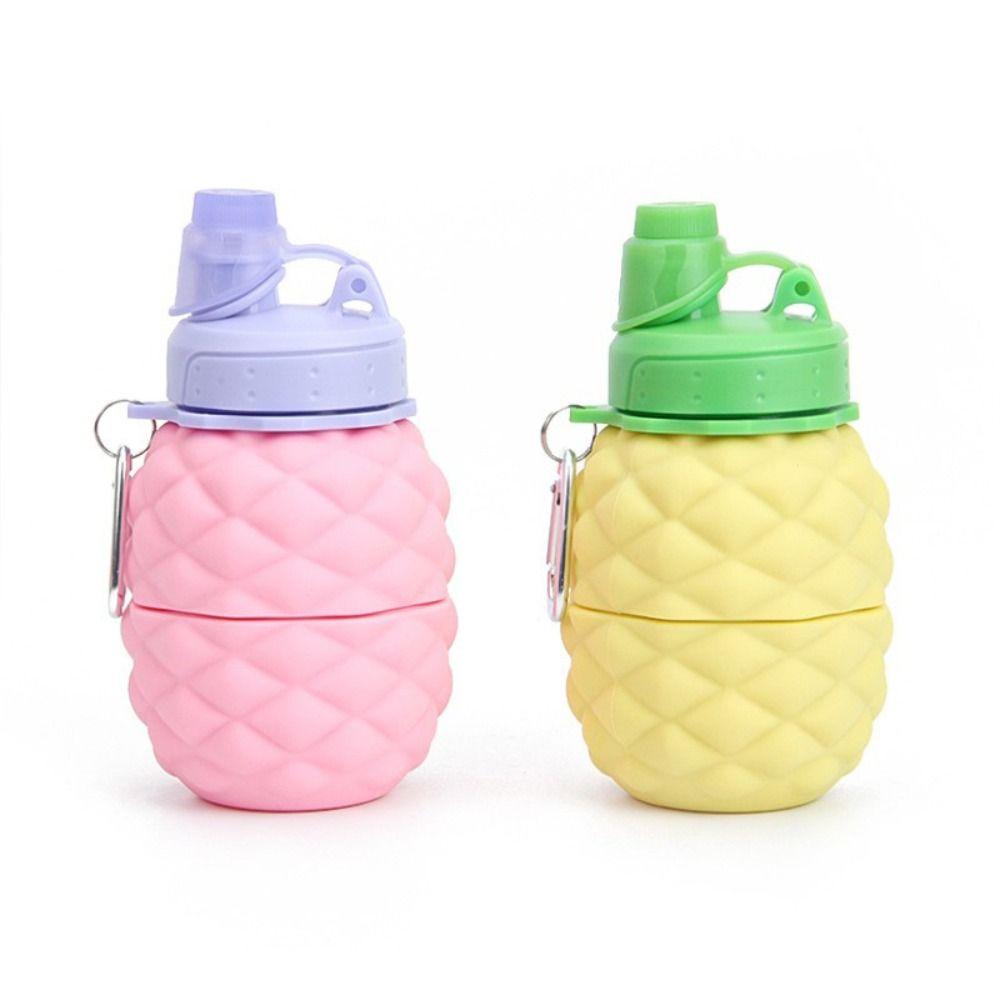 Foldable Retractable Water Bottles Fruit Shape Collapsible Water Bottles Cycling