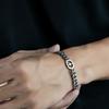 Retro Star Cuban Link Chain Bracelet For Men Stainless Steel Punk Gothic Hiphop  Accessories Designer  Unisex Trendy Gift