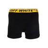 Off-White Logo Print Woven Strap Boxer Briefs 3-Pack Men Underwear Black OMUA001F21FAB0021018
