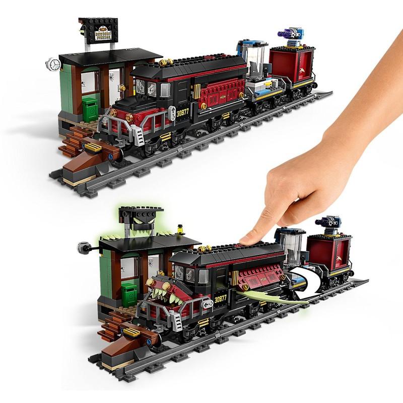 699 pièces Jouets rares Hidden Side compatibles 70421 Ghost Train Express Ensemble Briques de construction jouets comme cadeaux pour enfants