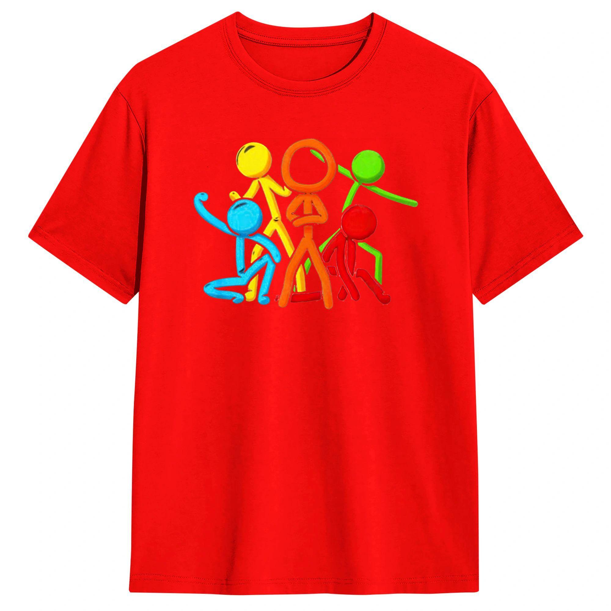 

Alan Becker Gaming Figting Mens T Shirt Crazy Tees Short Sleeve Crewneck TShirt 100 Cotton Printed Clothes S