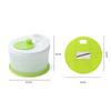 Household Salad Dryer Salad Spinner Vegetable Dehydrator Multi-Function Absorbent Basket Manual Vegetable Dryer Kitchen