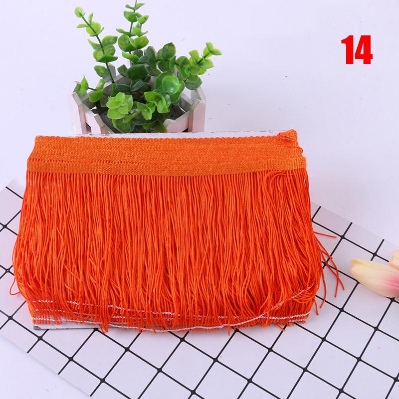 10 metrů latinská třásňová krajka makramé 15cm krajková ozdoba třáseň rayon DIY samba taneční šaty jevištní oděv šicí doplněk