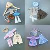 1 Set Casual Princess Skirt Pants Hoodie Kit 1/6 Doll Clothes Cute Clothing For 30Cm Dolls Universal Clothing Doll Accessories