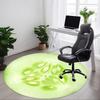 1pc Cucumber Slice Office Round Area Rug, Indoor Mat Suitable For Office, Under Office Chairs Bedroom Living Room Home Decor, Room Deco 129