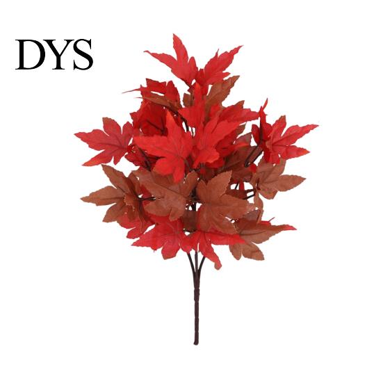 Non Fading Silk Plants Artificial Maple Leaves, Faux Hanging Plant for Home Decor, Realistic Cascading Indoor Floral Arrangements Leaves Wall Wedding