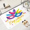 Brazil Carnival Festival Floor Carpet Door Mat Washable Non-Slip Living Room Sofa Chairs Area Mat Kitchen Bedroom Decoration