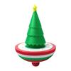 3D Printed Christmas Ornament Pop-Up Box Fidget Toy Xmas Tree Clicker Spinning Top Stress Relief Toy for Festive Desktop Decoration