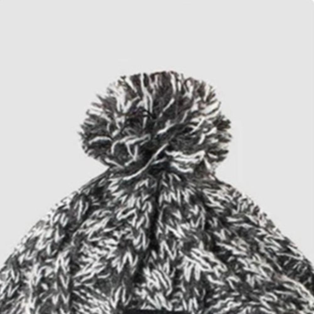 Windproof Winter Pet Caps Fluffy Ball Cat Hat Headwear Dog Knitted Hats  Puppy