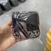 New fashion Internet celebrities ins wind pu small bag with diamond keychain earphone bag pendant change bag portable and high luxury