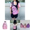 Adorable Unicorn Print Children's Bag 2024 New Style Large Capacity Backpack For Girls