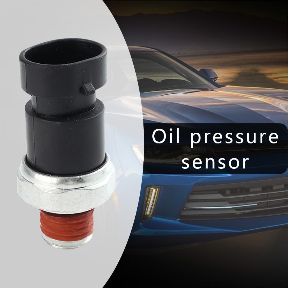 Oil Pressure Sensor Switch, Engine Oil Pressure Switch Compatible with Chevy Equinox Colorado Trailblazer, GMC Canyon Envoy, Buick Enclave Lacrosse,