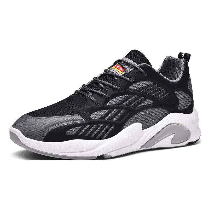 Men's Shoes 2024 Spring New Running Shoes Flying Woven Fashion Korean Version Men's Shoes Casual Trendy Shoes Men's Sports