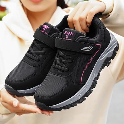 Sneaker Damen 2025 Sommer neu 2025 Direktverkauf Paar Klettverschluss lässig bequem Mittelalterliche und ältere Laufschuhe