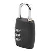 TSA Approved Luggage Lock Padlock 3 Dial Combination Anti Theft Stainless Steel for Travel Luggage Suitcase Cabinet
