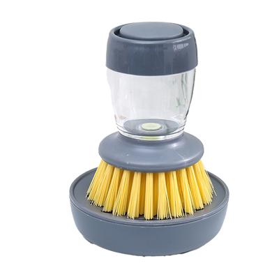 Dishes Cleaning Brush Refillable Washing Tools Multi-purpose Cups Bowl Dishwashing Scrubber Kitchen Gadgets for Restaurant