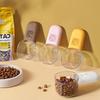 Pet Measuring Spoon, Multifunctional Rice Scoop With Clear Cup, Pet Cat Food Measuring Spoon With Scale