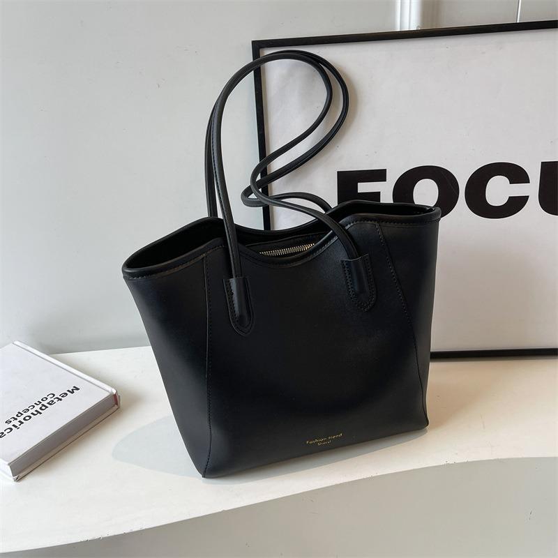 New High-end Retro Commuter Bag Women's Bag Simple and Versatile Shoulder Bag Fashion Trend Tote Bag