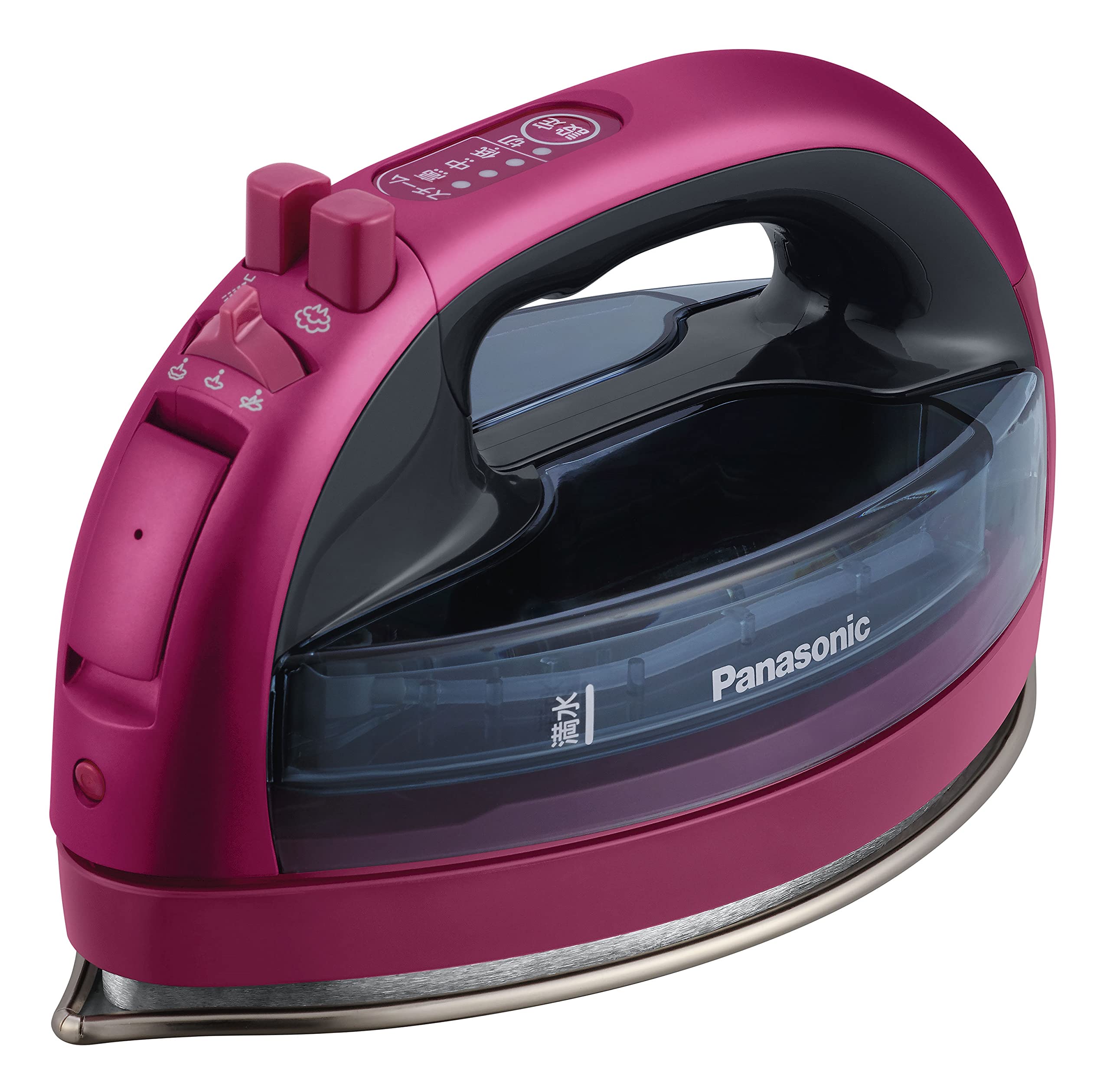 

Panasonic NI-WL706-P Cordless Steam W Head Iron, Pink