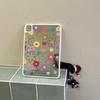 Floral Off-White iPad Pro 2021 Case: Sleek Single-Layer Design