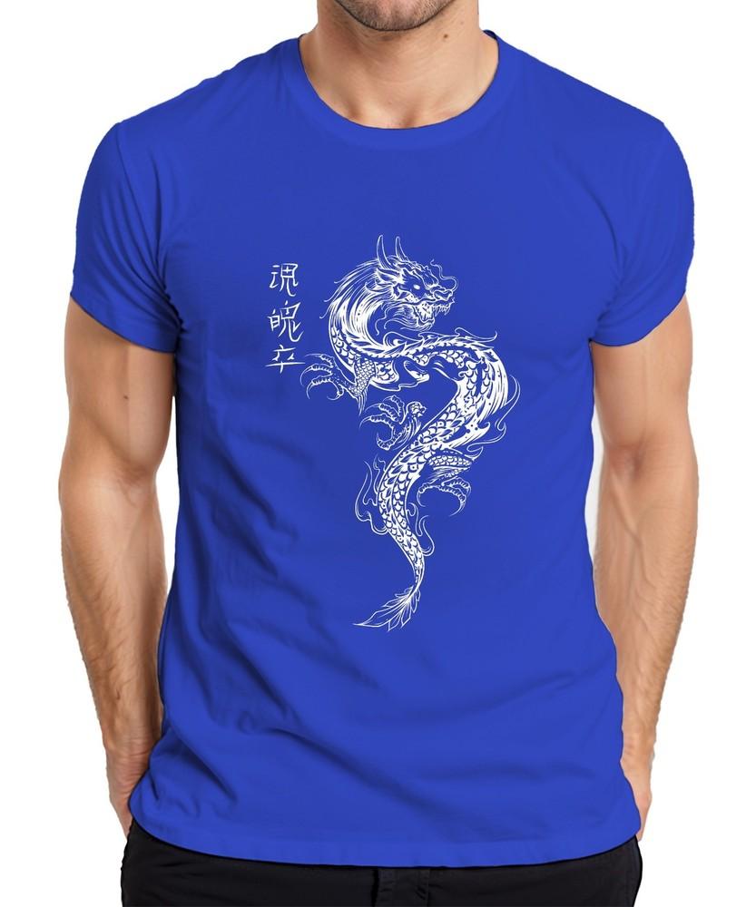 Japanese Dragon Irezumi Oriental Dragon Asia Koi Flame Unisexs Tshirt