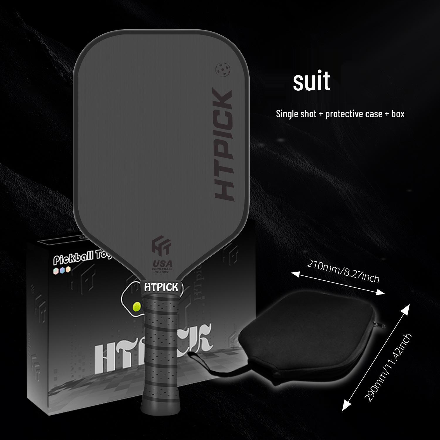 Ракетка для пиклбола из углеродного волокна - Профессиональный матовый набор T700 от HTPICK