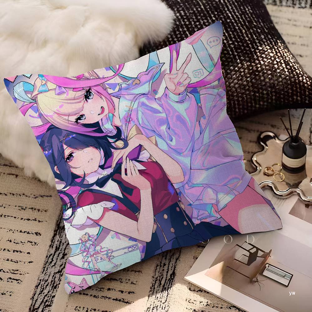 Needy Girl Overdose Spiel Kissenbezug Auto Wurfkissenbezug für Sofa Auto Weihnachtsgeschenk 40x40cm 45x45cm