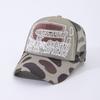 Letter Three-Dimensional Printing Sun Hat, Male And Female Couples Net Hat, Truck Hat, Versatile Breathable Baseball Cap